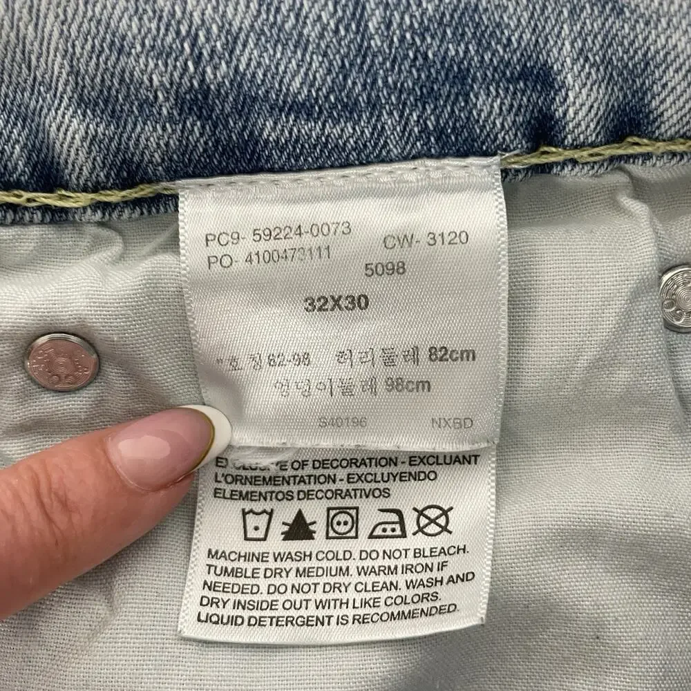Levi's Signature Regular Light Wash Stretch Men's Jeans 32x30 (33x31) 59240073